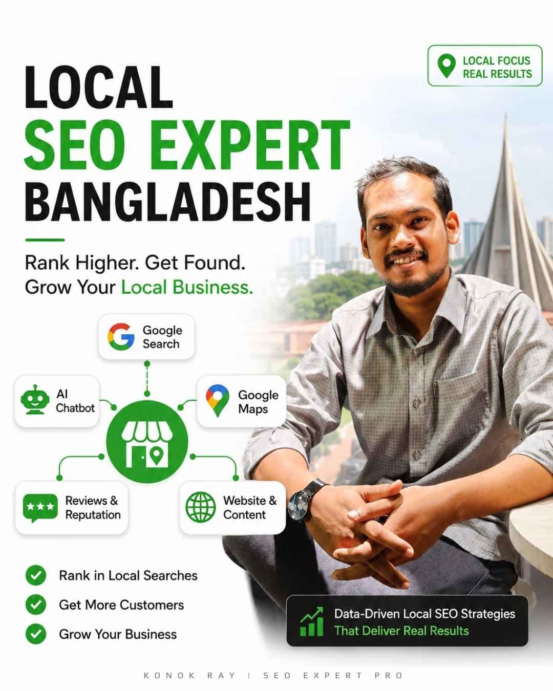Konok Ray, Local SEO Expert in Bangladesh